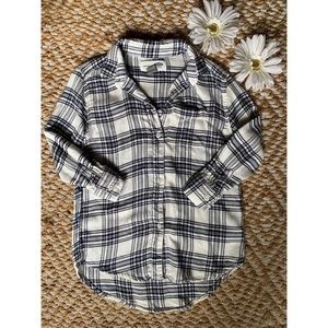 Old Navy 5(XS) Plaid Button Up